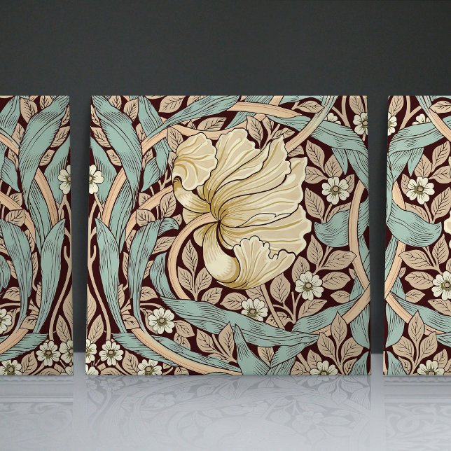 Pimpernel Seamless 2/2 William Morris Arts Crafts Kakelplatta (Skapare uppladdad)