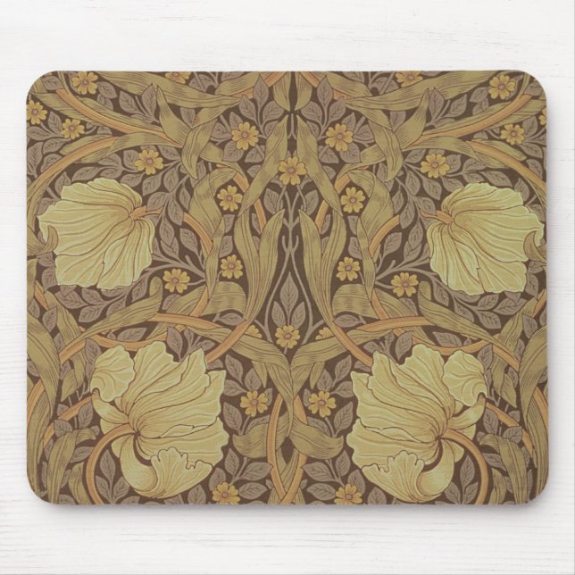 "Pimpernel" tapetdesign, 1876 Musmatta (Framsidan)