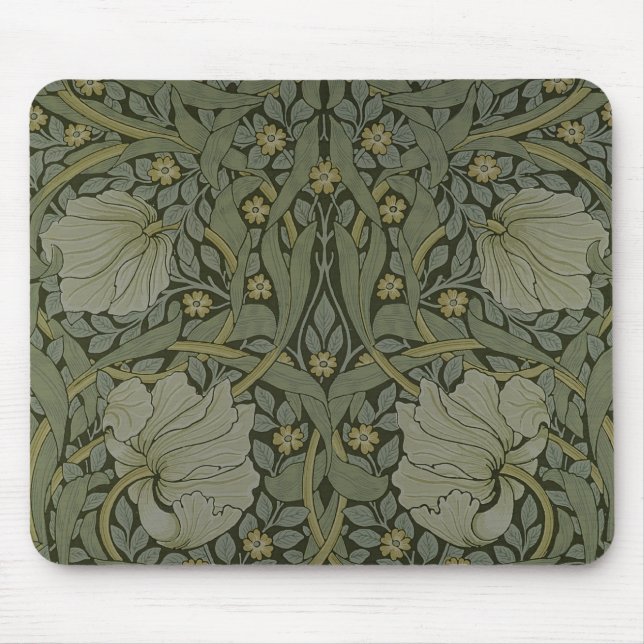"Pimpernel" tapetdesign, 1876 Musmatta (Framsidan)