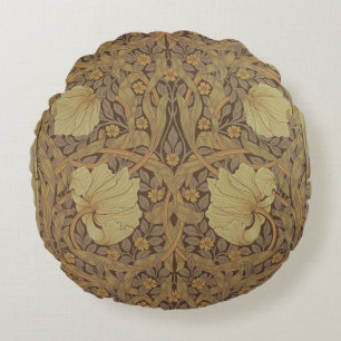 "Pimpernel" tapetdesign, 1876 Rund Kudde