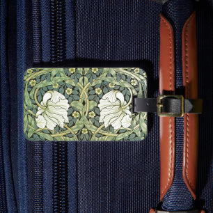 Pimpernel White Poppies William Morris Bagagebricka