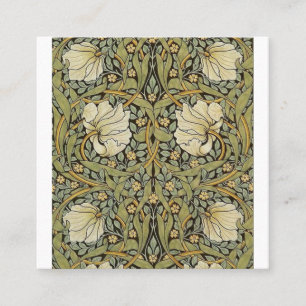 Pimpernel William Morris Fyrkantigt Visitkort