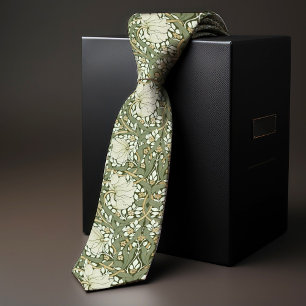 Pimpernel William Morris Grönt Vintage Mönster Slips