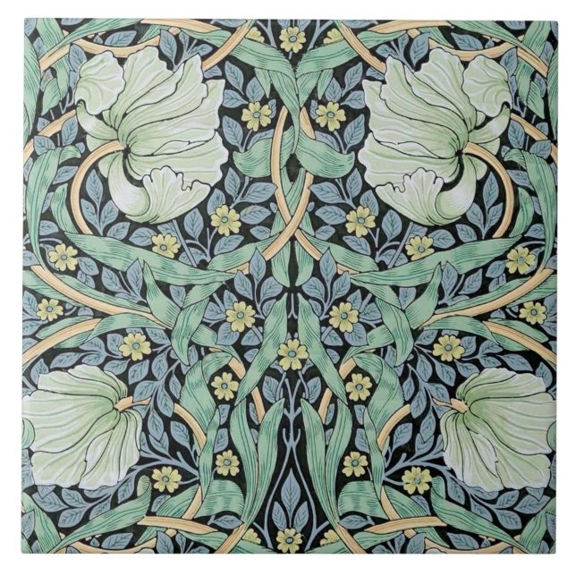 Pimpernel, William Morris Kakelplatta (Framsidan)