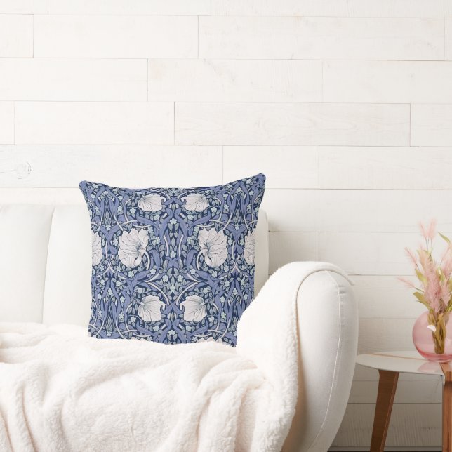 Pimpernel,William Morris,mönster,art nouveau, chic Kudde (Soffa)