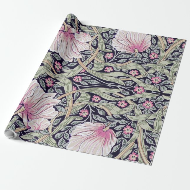 Pimpernel, William Morris Presentpapper (Utrullad)