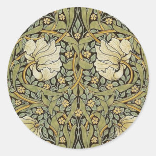 Pimpernel William Morris Runt Klistermärke