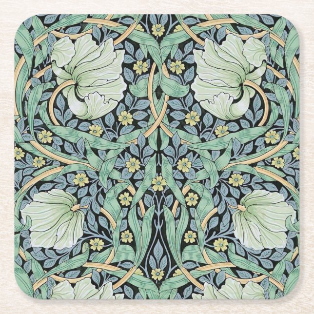Pimpernel, William Morris Underlägg Papper Kvadrat (Framsidan)