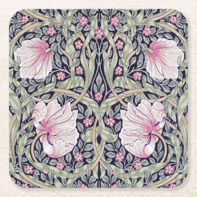 Pimpernel, William Morris Underlägg Papper Kvadrat (Framsidan)