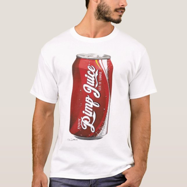 pimpfruktsaft t-shirt (Framsida)
