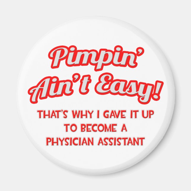 Pimpin är inte lätt.. Läkarassistent Magnet (Framsidan)