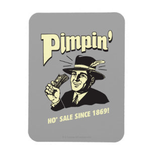 Pimpin':-Ho Sale Magnet