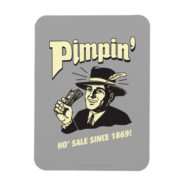 Pimpin': Ho Sale Magnet (Vertikal)