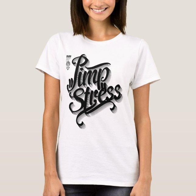 Pimpstress T-shirt (Framsida)