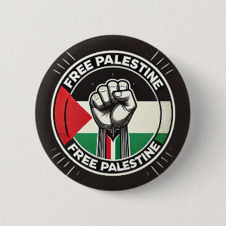 Pin Badge (fritt Palestina) Knapp