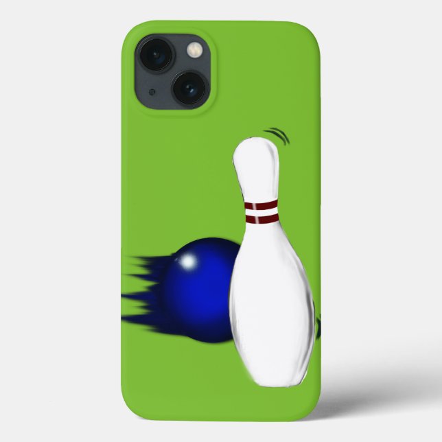 Pin Bowling Pin och Boll idrottsdesign (Baksida)