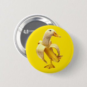 Pin Button Banana Anka Meme Knapp