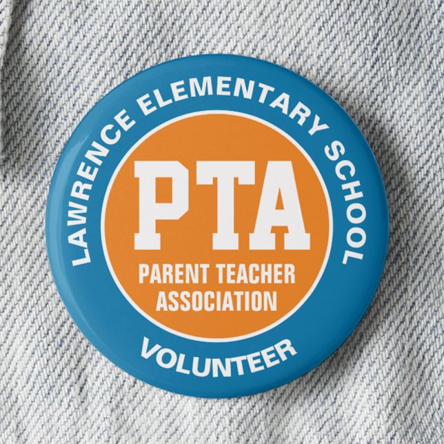 Pin Buttons från PTA Parent Teacher Association Knapp (Skapare uppladdad)