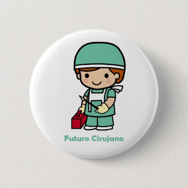 Pin cirujano knapp (Framsida)