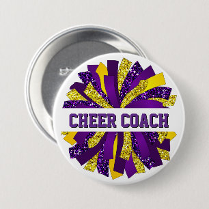 Pin för Cheer Coach-knapp Knapp