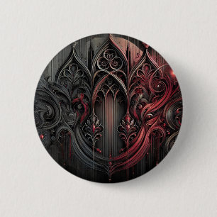 Pin för Gothic Elegance Round Pin Knapp