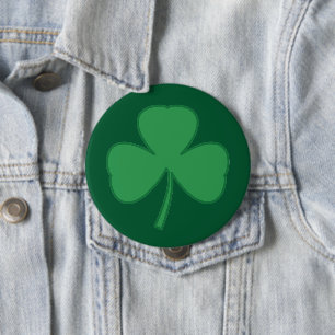 Pin för liten Shamrock-knapp Knapp