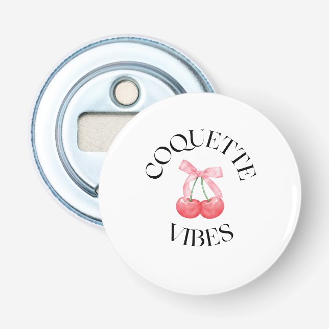 PIN GIRLY VIBES  FLASKÖPPNARE (Framsidan)