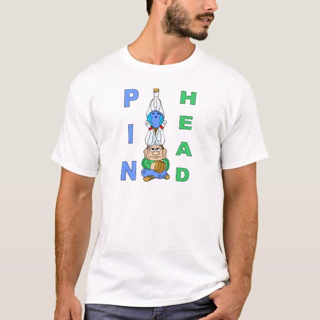 PIN-huvud T Shirt (Framsida)