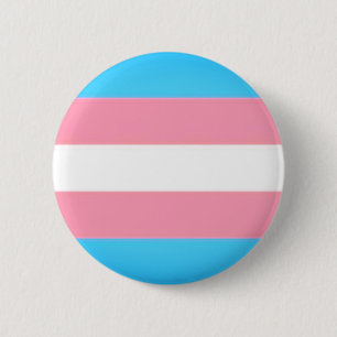 Pin-knapp för transPride (blått/Rosa/vitt) Knapp