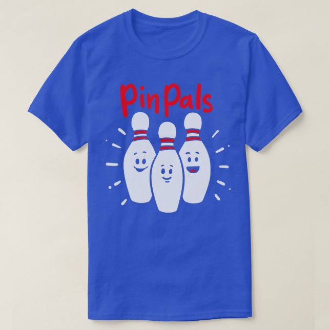 Pin Pals Bowling  T Shirt (Design framsida)