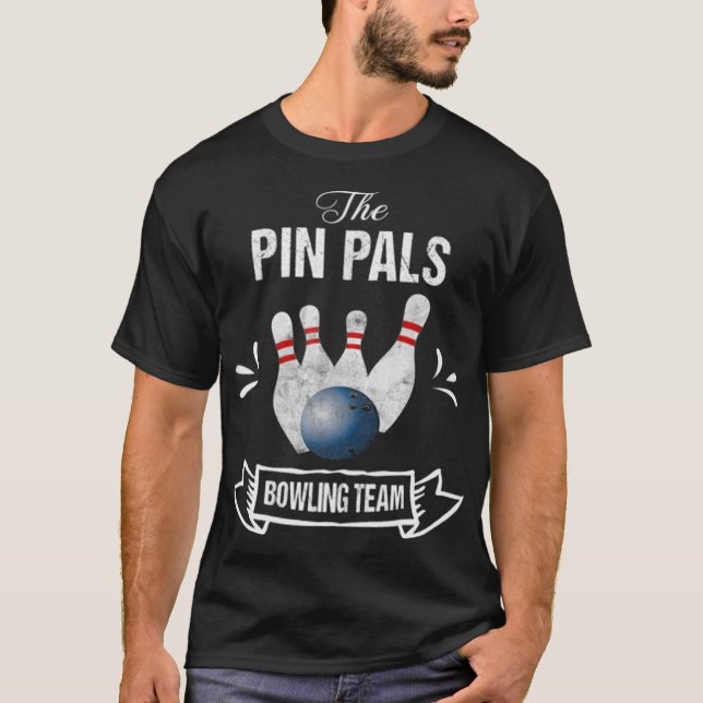 Pin Pals-skivor T Shirt (Framsida)