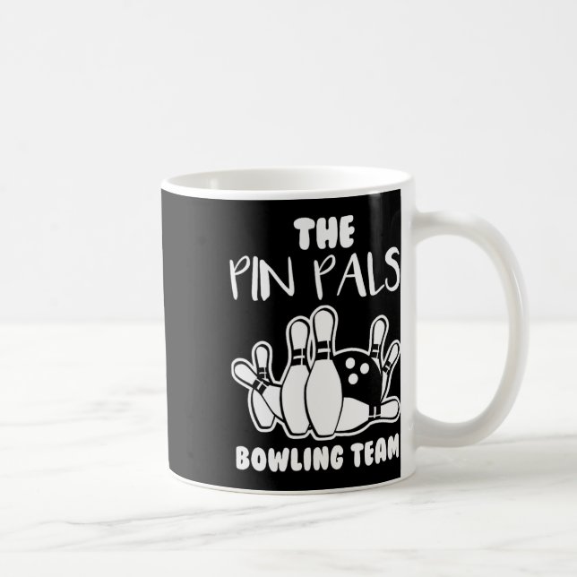 Pin Pals Team Bowling Kaffemugg (Höger)