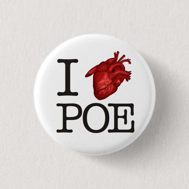 Pin “Poe Heart” Knapp (Framsida)
