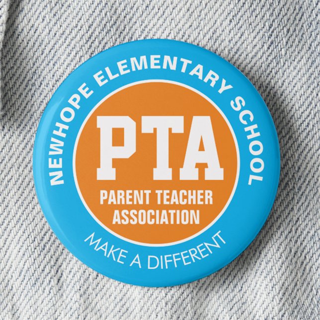 Pin PTA Parent Teacher Association Knapp (Skapare uppladdad)