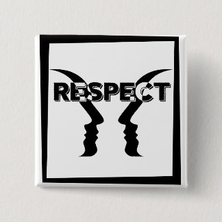 Pin reivindicativo de respeto entre personas. knapp