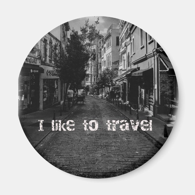 Pin"s I like travel Magnet (Framsidan)