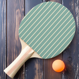 Pin-Striping Aqua Revfärg Pingisracket