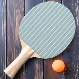 Pin-Striping Ljus Himmel Färg Pingisracket