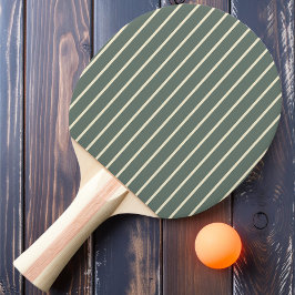 Pin-Striping Varm Grå Färg Pingisracket