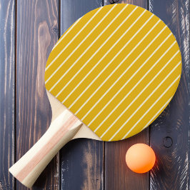 Pin-Striping Varm Solrosfärg Pingisracket