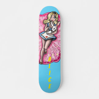 Pin-up Alice Mini Skateboard Bräda 18,5 Cm