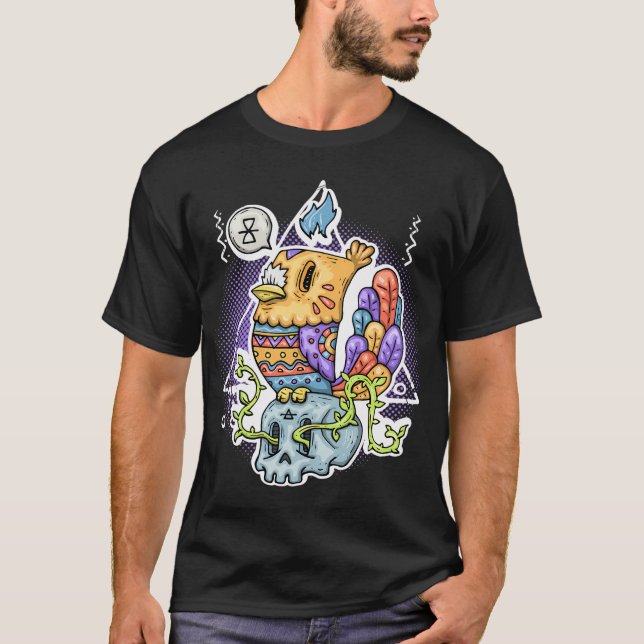 Pin Up Flicka. T Shirt (Framsida)