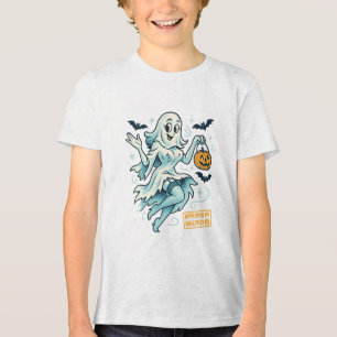 Pin-Up Ghost Girl - Spooky Cute Halloween T Shirt