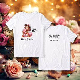 Pin-Up Girl Baker Thabel Doughnut T Shirt