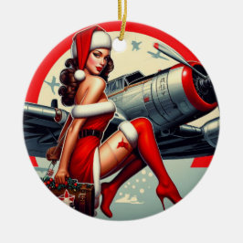 Pin-up Girl jul Ornament