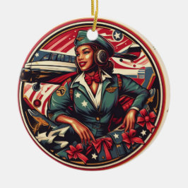 Pin-up Girl jul Ornament