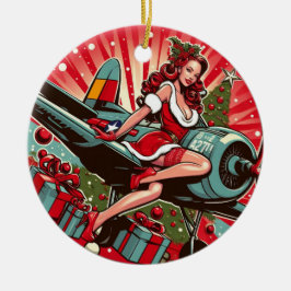Pin-up Girl jul Ornament