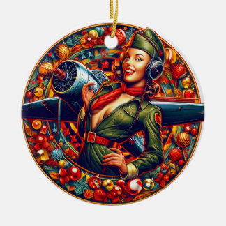 Pin-up Girl jul Ornament