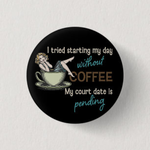 Pin-up Girl Kaffe  Knapp