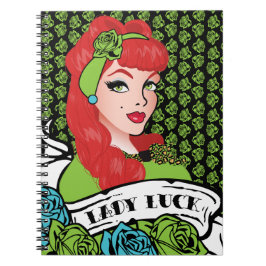 Pin-up Girl, Sten-A-Billy Anteckningsbok Med Spiral